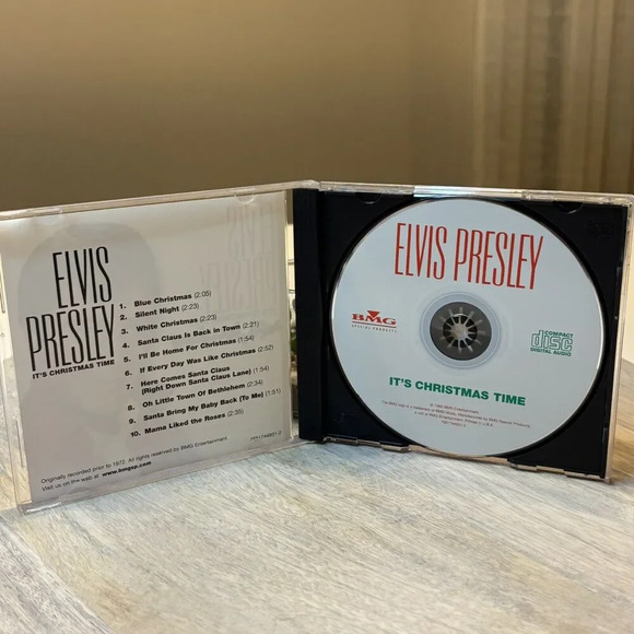 ELVIS PRESLEY "IT'S CHRISTMAS TIME" CD - Picture 3 of 4